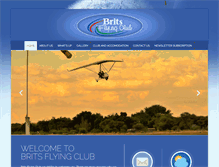 Tablet Screenshot of britsflyingclub.co.za